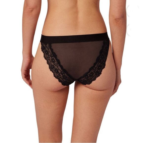 Lace Mesh Sheer Cheeky Underwear Panties 2-Pack, Size S - Picture 7 of 8
